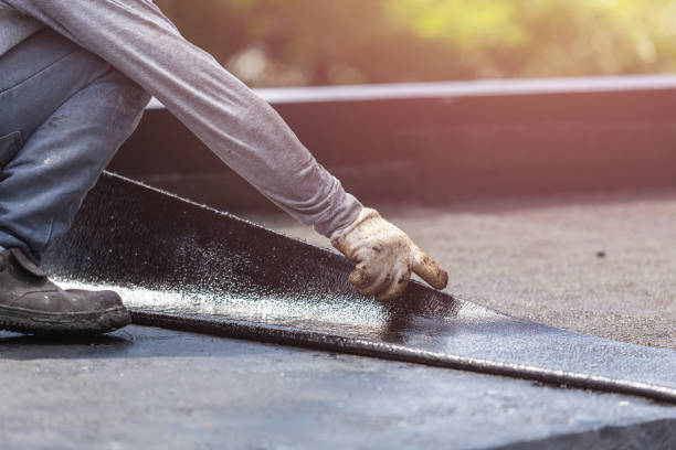 Professional Waterproofing technician working in Gordonsville, VA